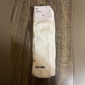 NWOT Nike White Athletic Soccer Socks